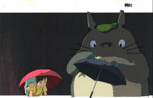 My Neighbor Totoro animation cel from the 9th Label collection
