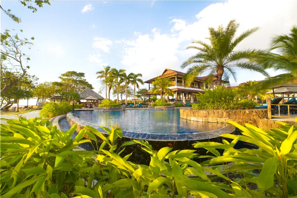 The beach club at Hacienda Pinilla, Costa Rica