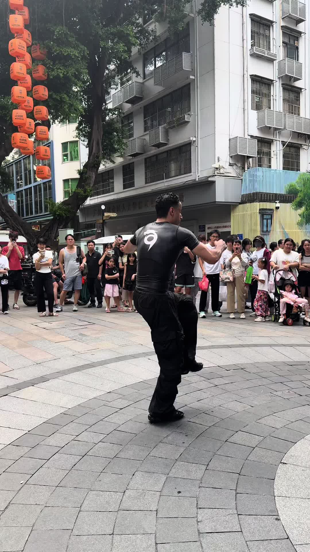 Younes mid-kick in Chongqing